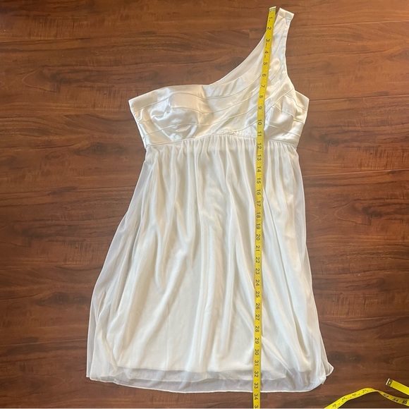 Vintage Trixxi Satin One Shoulder Dress - Picture 11 of 15